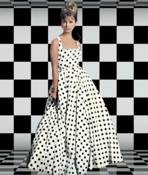 polka dot prints Retro dresse