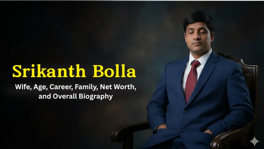 Srikanth Bolla Wife