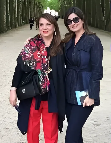 Zarine Katrak Daughter Simone Khan Arora