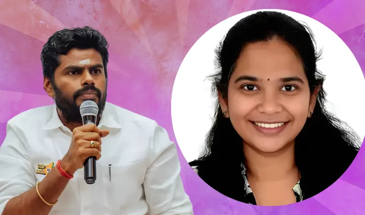 k. annamalai with Wife